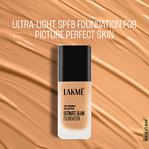 Lakme Ultimate Glam Foundation, Shade 01, 25 ml