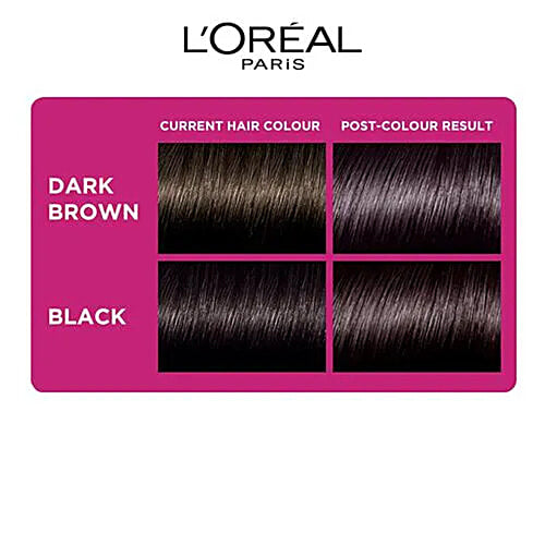 L'Oreal Paris Casting Creme Gloss Hair Colour - Small Pack, 45 g 200 Ebony Black