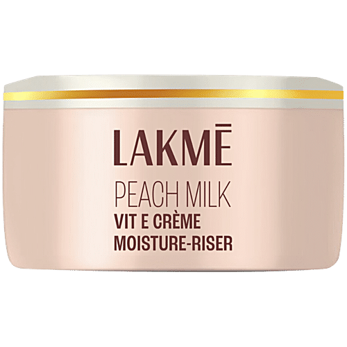 Lakme Peach Milk Soft Creme Moisture-Riser, 200 gm