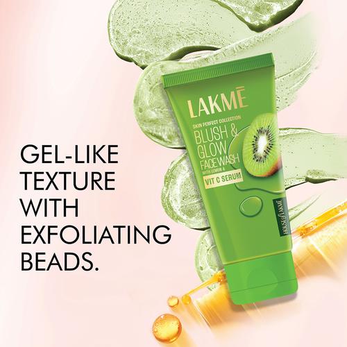 Lakme Blush & Glow Kiwi Crush Gel Face Wash (100gm)