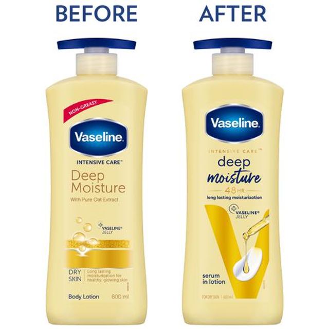 Vaseline Intensive Care Deep Moisture Body Lotion (600ml)