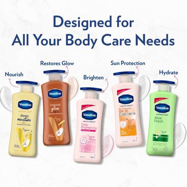 Vaseline Intensive Care Deep Moisture Body Lotion (600ml)