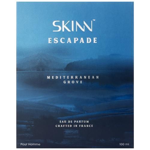 Skinn By Titan Eau De Parfum - Escapade, Mediterranean Grove, For Men, Longlasting Fragrance, 100 ml