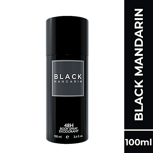 ColorBar 48H Body Spray Deodorant - Black Mandarin, Long-Lasting Freshness, For Men, 100 ml