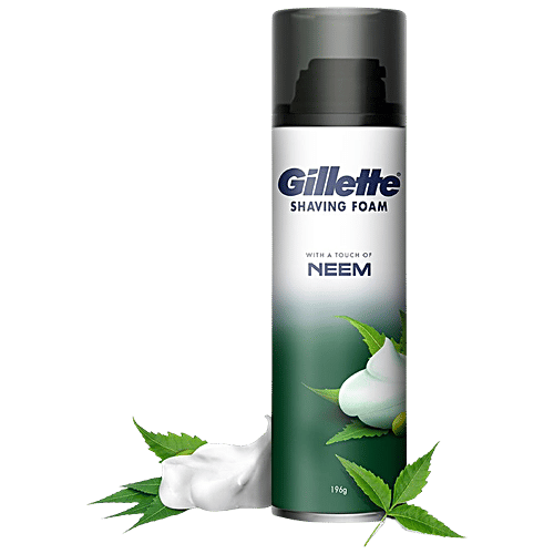 Gillette Shaving Foam - Neem, 196 g