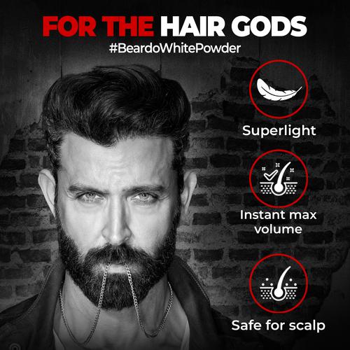 Beardo Max Volume Powder Wax - Matte Finish, 10 g