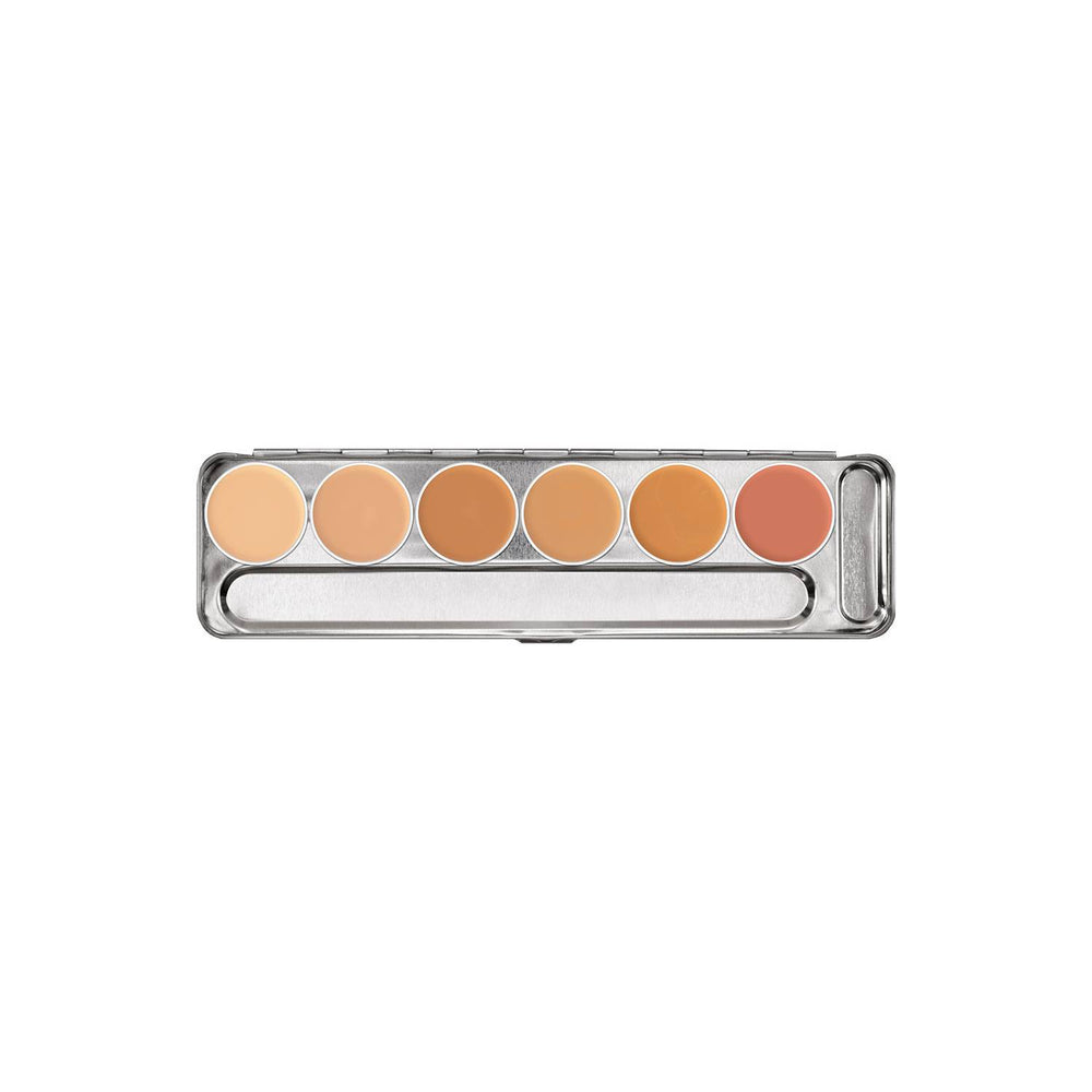Kryolan Dermacolor Camoufage Creme Palette- Delhi 3 – 6 SHADES