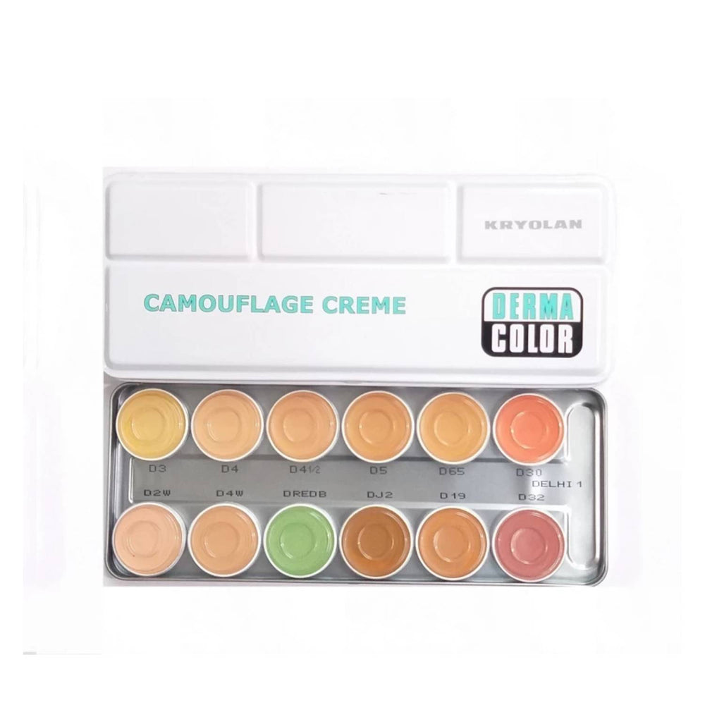 KRYOLAN Dermacolor Camoufage Creme Palette- Delhi 1 – 12 Shades