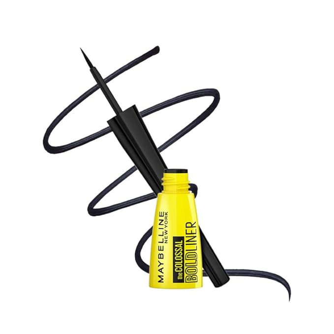 Maybelline New York Colossal Bold Pencil Eyeliner, Black, 3Ml