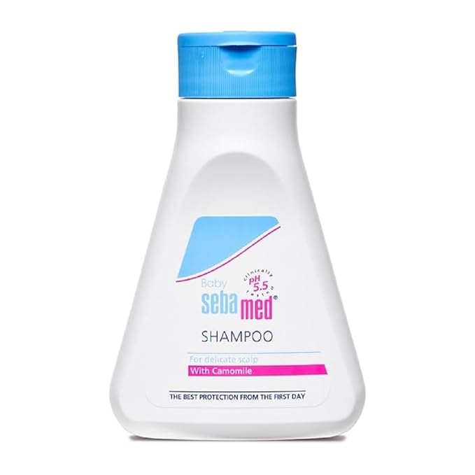 Sebamed Baby Shampoo 150 ml|pH 5.5| Ideal for Newborn’s delicate scalp| No Tears |