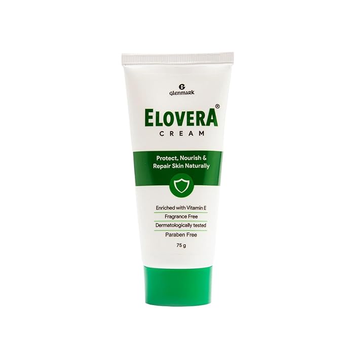 Elovera Moisturising Cream 75g | For Dry Skin | with Aloe Vera & Vitamin E | Protects, Nourishes and Repairs Skin
