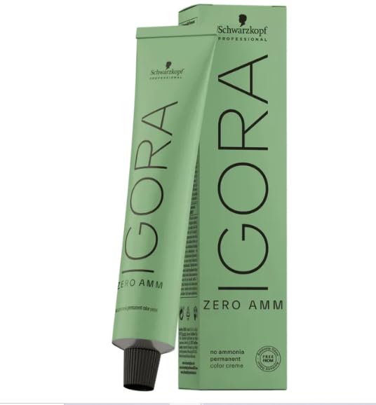 Schwarzkopf Igora Zero AMM Permanent Hair Color #4-0 Medium Brown Natural