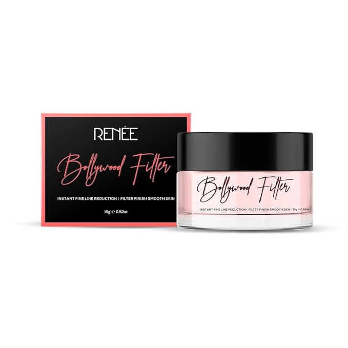 RENEE Bollywood Filter Face Primer 15gm Flawless & Smooth Skin, Blurs Fine Lines, Wrinkles & Pores Instantly,Hydrating, Lightweight & Non-sticky
