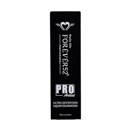 Daily Life Forever52 Pro Artist Ultra Definition Liquid Foundation-60Ml Custard-02, Matte & Poreless