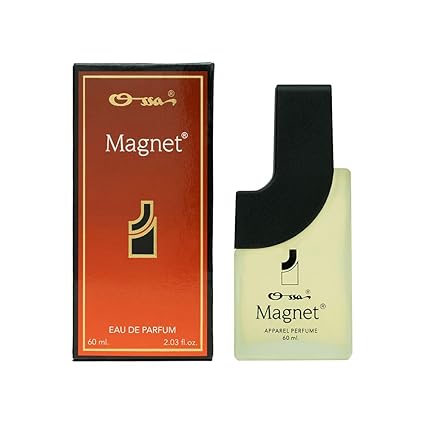 Ossa Magnet Unisex Apparel Perfume 60ML With Lemon, Mandarin, Cardamom, Woody, Patchouli