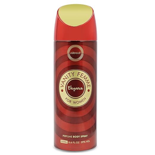 Armaf Vanity Femme Elegance Red Deodorant Body Spray For Women 200 ML