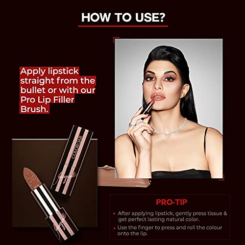 Colorbar X Jacqueline Sinful Matte Lipcolor - Foreplay- 026 (3.5 g)