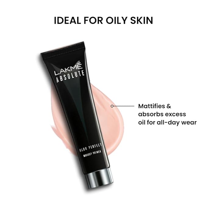 Lakme Unreal Blur Perfect Primer, Mattifies & Blurs Pores, 30g