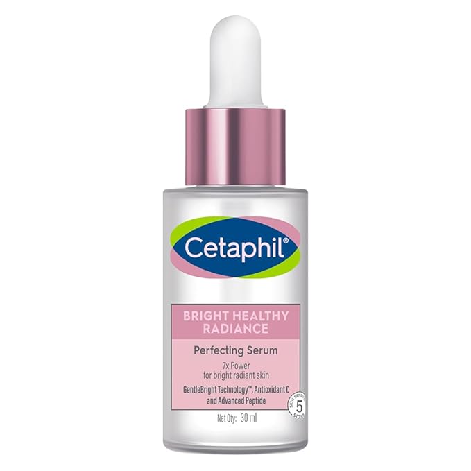 CETAPHIL Bright Healthy Radiance Brightening |Glow Serum | 30ml | GentleBright Technology™ with Antioxidant C and Advanced Peptide