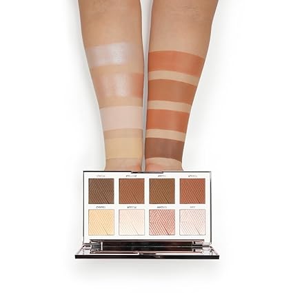 Daily Life Forever52 Backstage Essential: Highlighter & Contour Palette| Highly Pigmented And Easy To Blend Shades