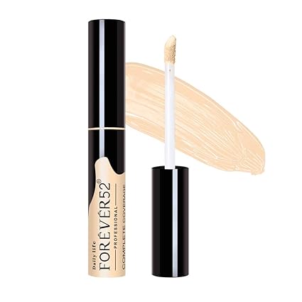 Forever52 Daily Life Easily Blendable Concealer For Face Makeup(Vanilla)Natural Finish,Liquid Light Weight Concealer-Cov001