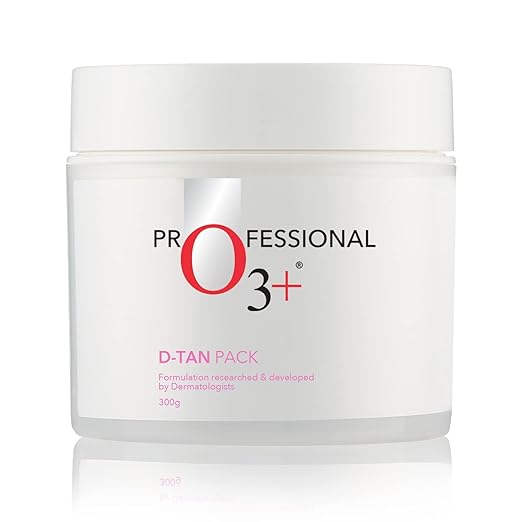 O3+ D-Tan Pack for Instant Skin Brightening and Lightening De Tan Removal Suitable for All Skin Types