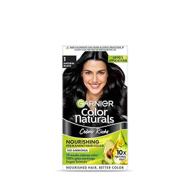 Garnier Color Naturals Mini, Shade 100, Natural Black, 65g