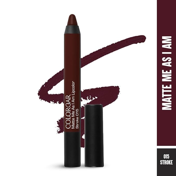 Colorbar Matte Me As I Am Lipcolor - 015 Stroke (2.8gm)
