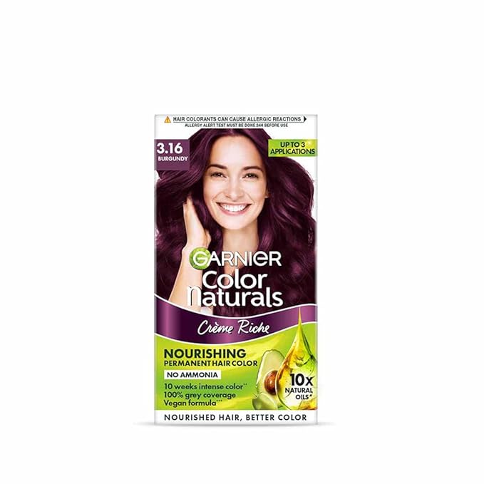 Garnier Color Naturals Mini Shade 3.16 Burgundy, 35ml + 30g