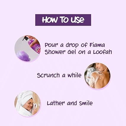 Fiama Blackcurrant & Bearberry Shower Gel (500ml)