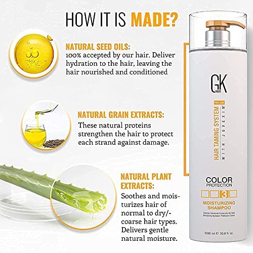 GK Hair Moisturizing Color Protection Shampoo 1000ml