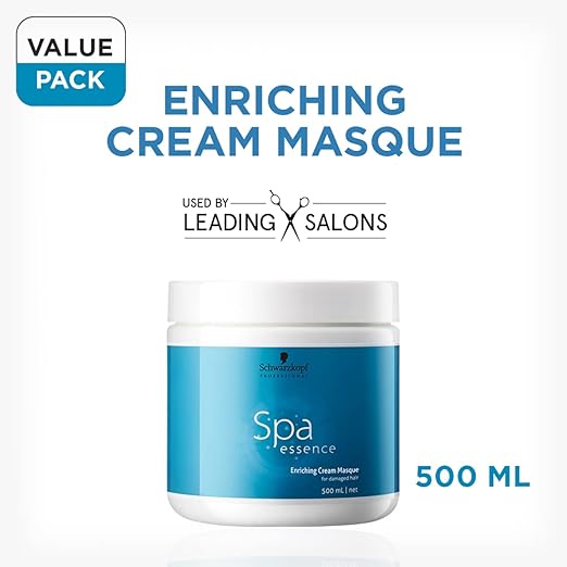 Schwarzkopf Professional Spa Essence Enriching Cream Masque For Damaged Hair (500ml)