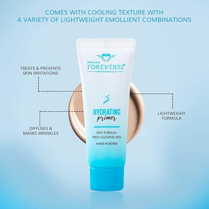 Daily Life Forever52 Hydrating Primer | Enriched with Vitamin E | Blurs Fine Lines, Wrinkles & Pores