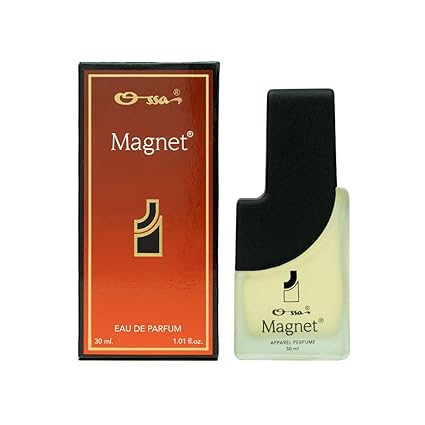 Ossa Magnet Unisex Apparel Perfume 30ML With Lemon, Mandarin, Cardamom, Woody, Patchouli