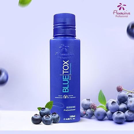 Floractive Professional Blue Tox 5In1 Blueberry Complex Taninoplastia Treatment Cream- 120ml