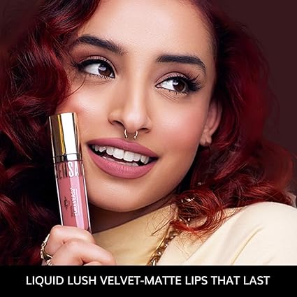 Forever52 Daily Life Sensational Lip Long-Lasting & Smudge-Proof Matte Liquid Lipstick (Maple Brown-17, 6Ml)