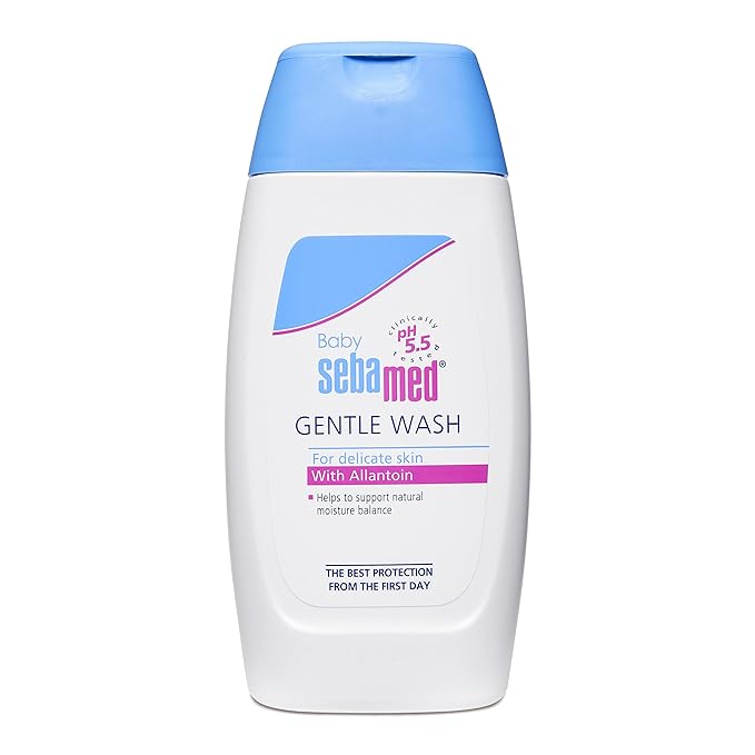 Sebamed Baby Gentle Wash 200 ml|pH 5.5| Body Wash|Soap Free|Tear Free