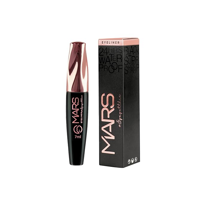 MARS Glossy Liquid Eye Got This Eyeliner | Quick Drying & Smudge Proof | Long Lasting Eye Liner with Fine Tip