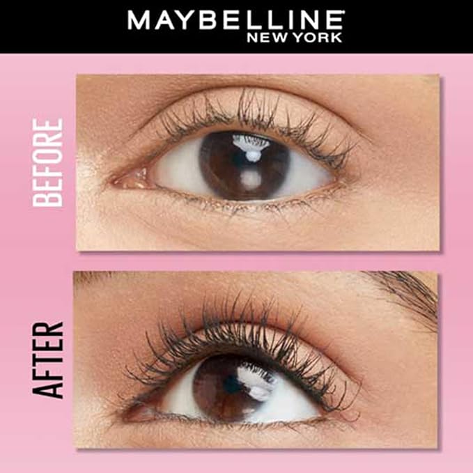 Maybelline New York Hyper Curl Mascara - Waterproof Very Black (9.2ml)