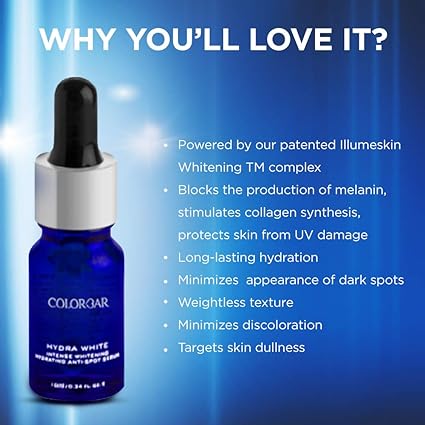 Colorbar Skin Care Intense Whitening Hydra White Anti-spot Serum (10ml)