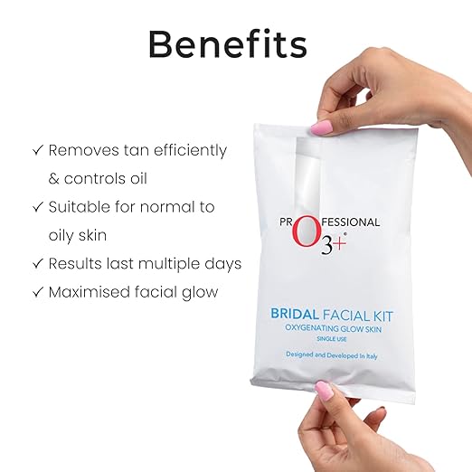 O3+ Bridal Facial Kit Oxygenating Glow Skin (81gm)
