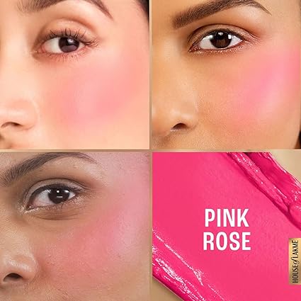 Lakme 9 to 5 Powerplay Velvet Crème Blush - Pink Rose 9gm