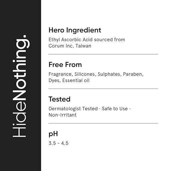 Minimalist 16% Vitamin C Face Serum (Advanced) With Vit E, & Ferulic Acid For Glowing Skin | Advanced Brightening Formula With Power of Vit C & E, Ferulic Acid & Fullerenes | 20ml