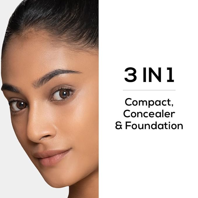 RENEE PRO HD 3 In 1 Compact - Terre 9 Gm, Works As Concealer, Foundation & Powder, SPF 20