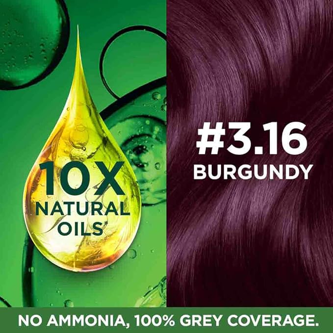 Garnier Color Naturals Mini Shade 3.16 Burgundy, 35ml + 30g