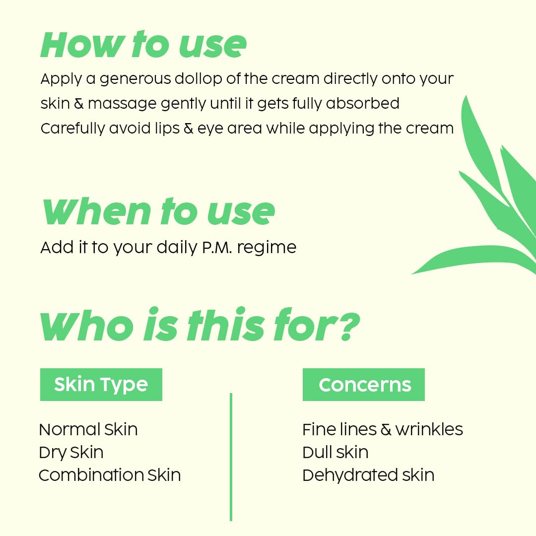 PLIX - THE PLANT FIX Pomegranate 1% Retinol & 1% Bakuchi Oil Anti Ageing Night Cream | Reduces Fine Line & Wrinkles 50gm