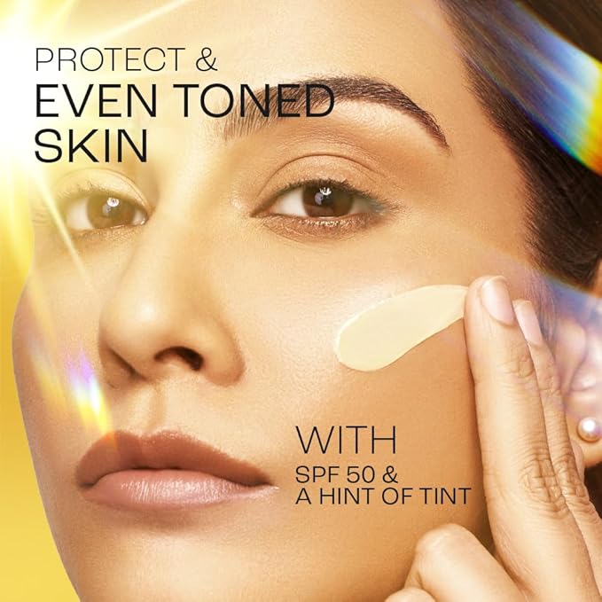 Lakme Sun Expert Tinted Sunscreen 50 SPF PA+++, Natural Tone, With Cucumber, Lightweight, Ultra Matte Finish, Blocks Upto 97% Harmful Sunrays, 100 ml