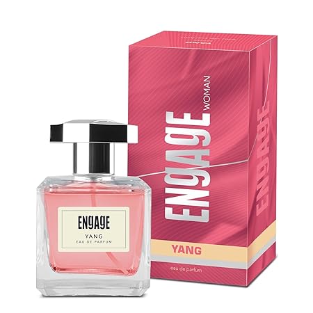 Engage Yang Eau De Parfum for Women, Floral and Fruity Fragrance Scent, Skin Friendly Perfume for Women, 90ml