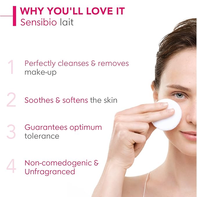 Bioderma Sensibio Lait Milk Based Cleanser, 250ml