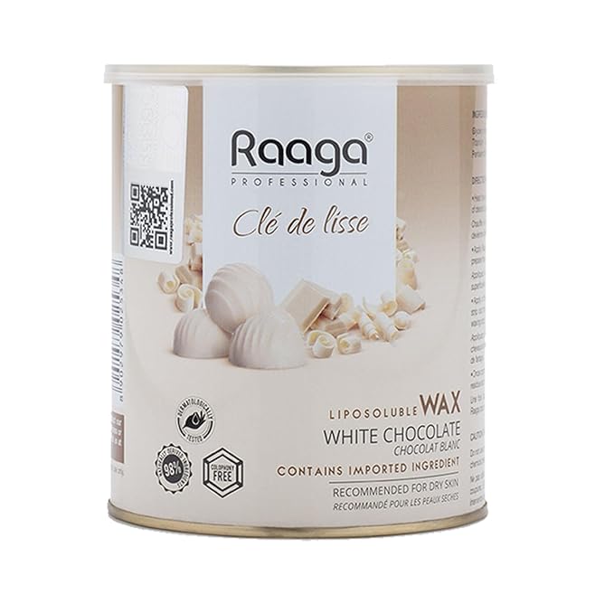 Raaga Professional Liposoluble Body Wax | White Chocolate 800gm